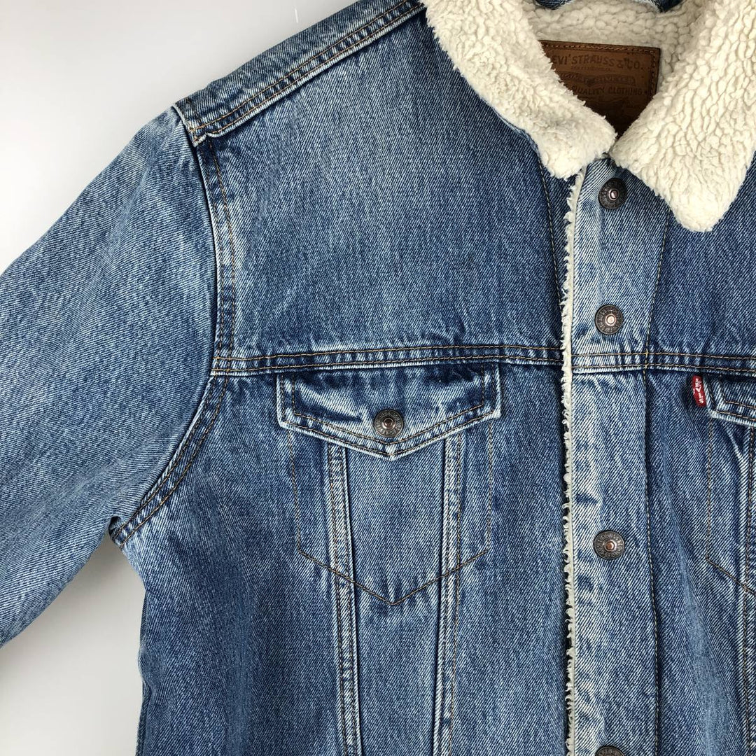 Levi's Premium Padded Denim Jacket, Men's Size XL cotton blue type Vintage Second Hand
