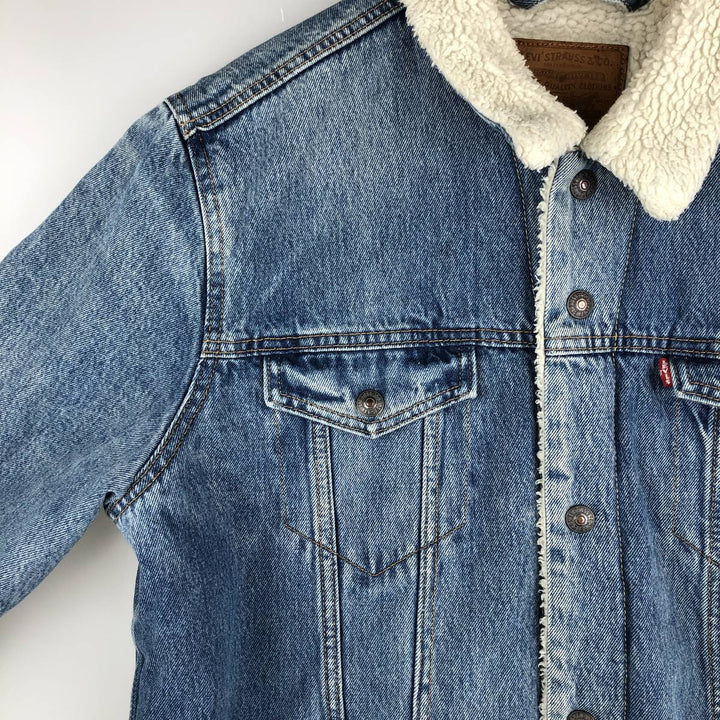 Levi's Premium Padded Denim Jacket, Men's Size XL cotton blue type Vintage Second Hand