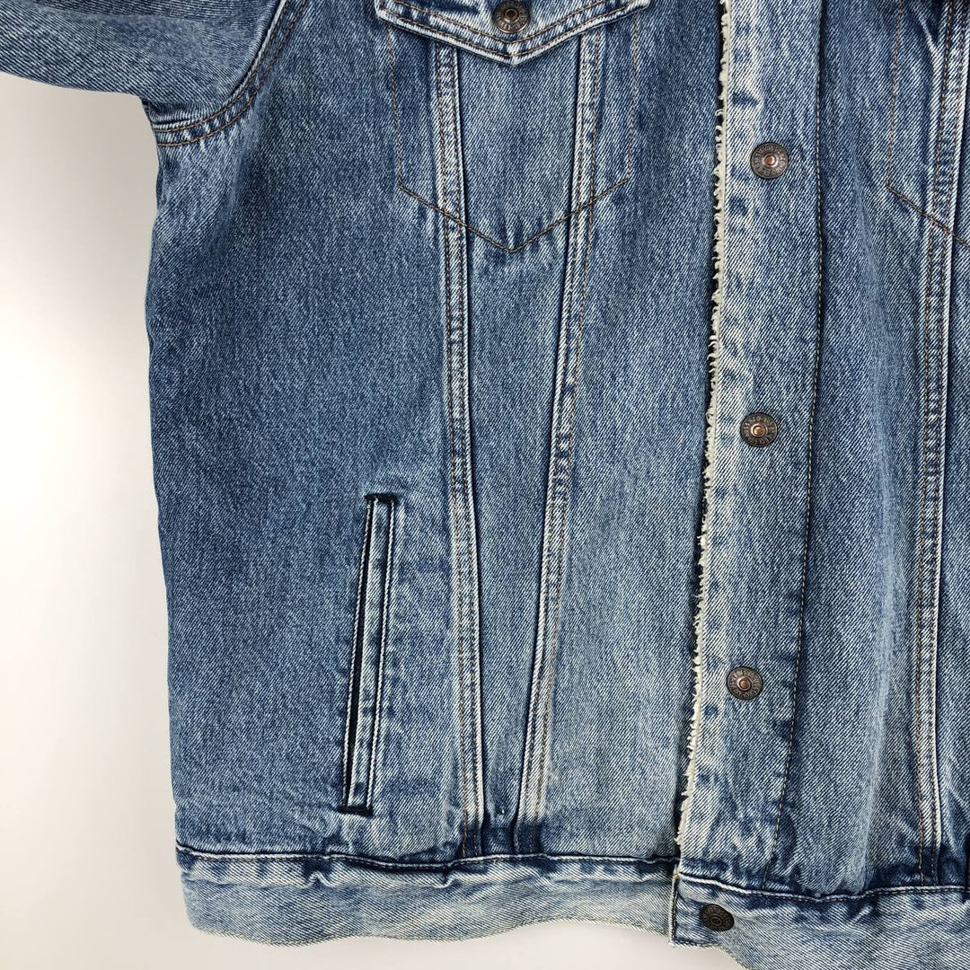 Levi's Premium Padded Denim Jacket, Men's Size XL cotton blue type Vintage Second Hand