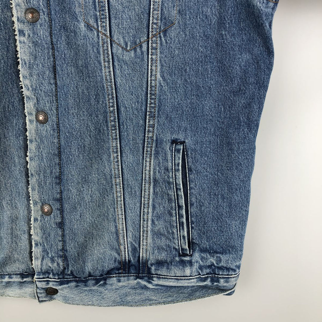 Levi's Premium Padded Denim Jacket, Men's Size XL cotton blue type Vintage Second Hand