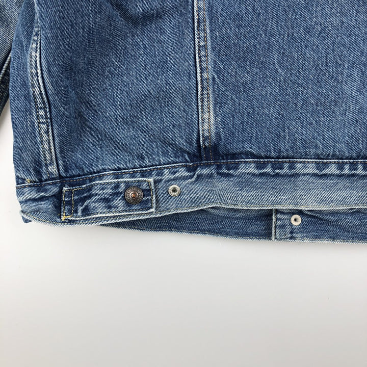 Levi's Premium Padded Denim Jacket, Men's Size XL cotton blue type Vintage Second Hand