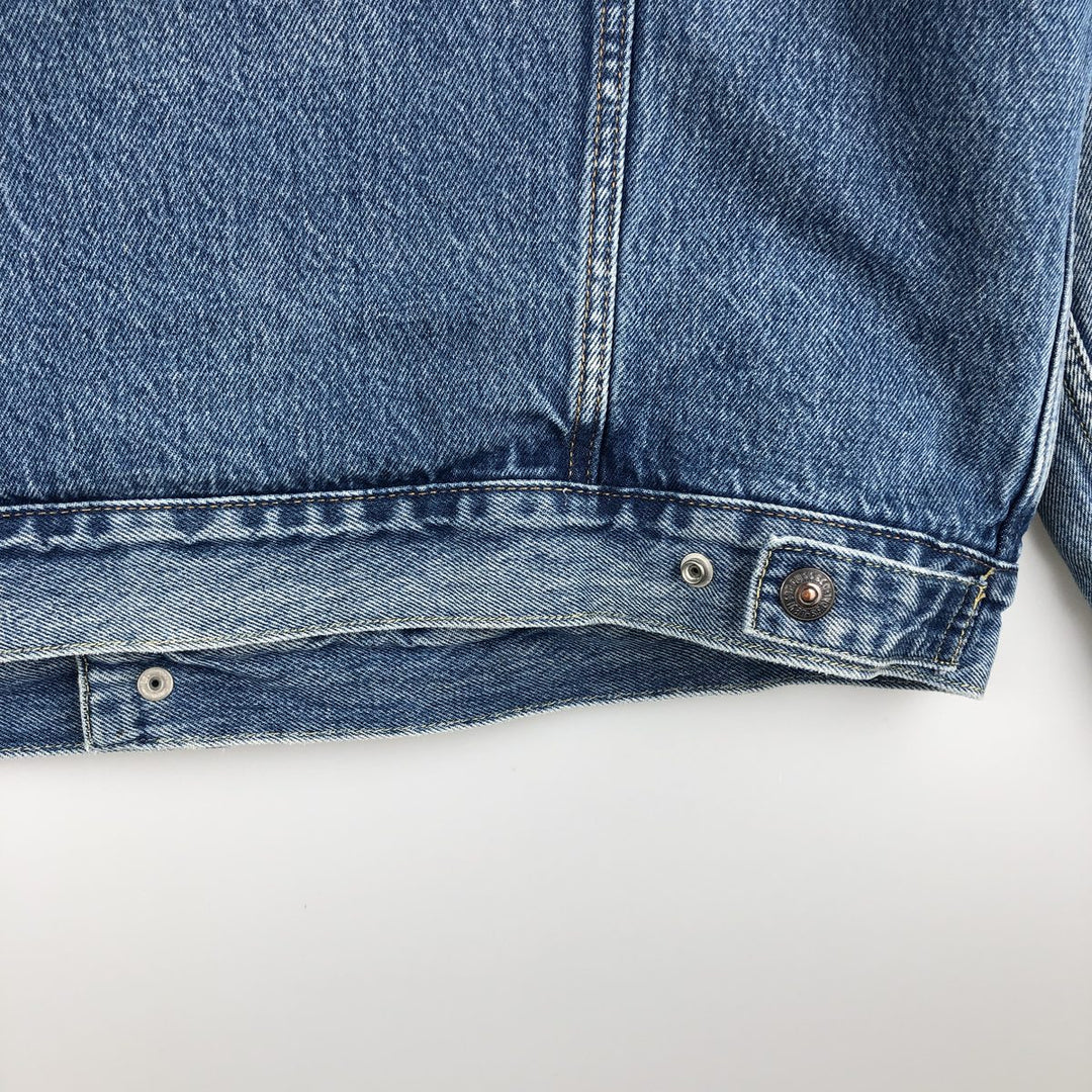 Levi's Premium Padded Denim Jacket, Men's Size XL cotton blue type Vintage Second Hand