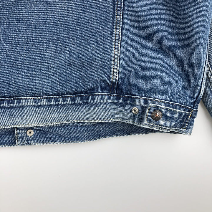 Levi's Premium Padded Denim Jacket, Men's Size XL cotton blue type Vintage Second Hand