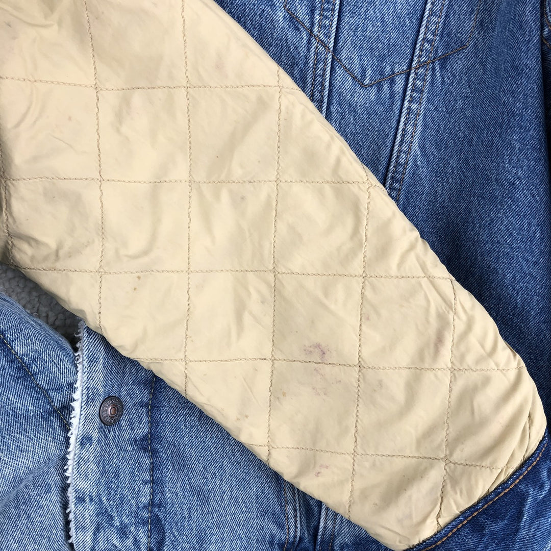 Levi's Premium Padded Denim Jacket, Men's Size XL cotton blue type Vintage Second Hand