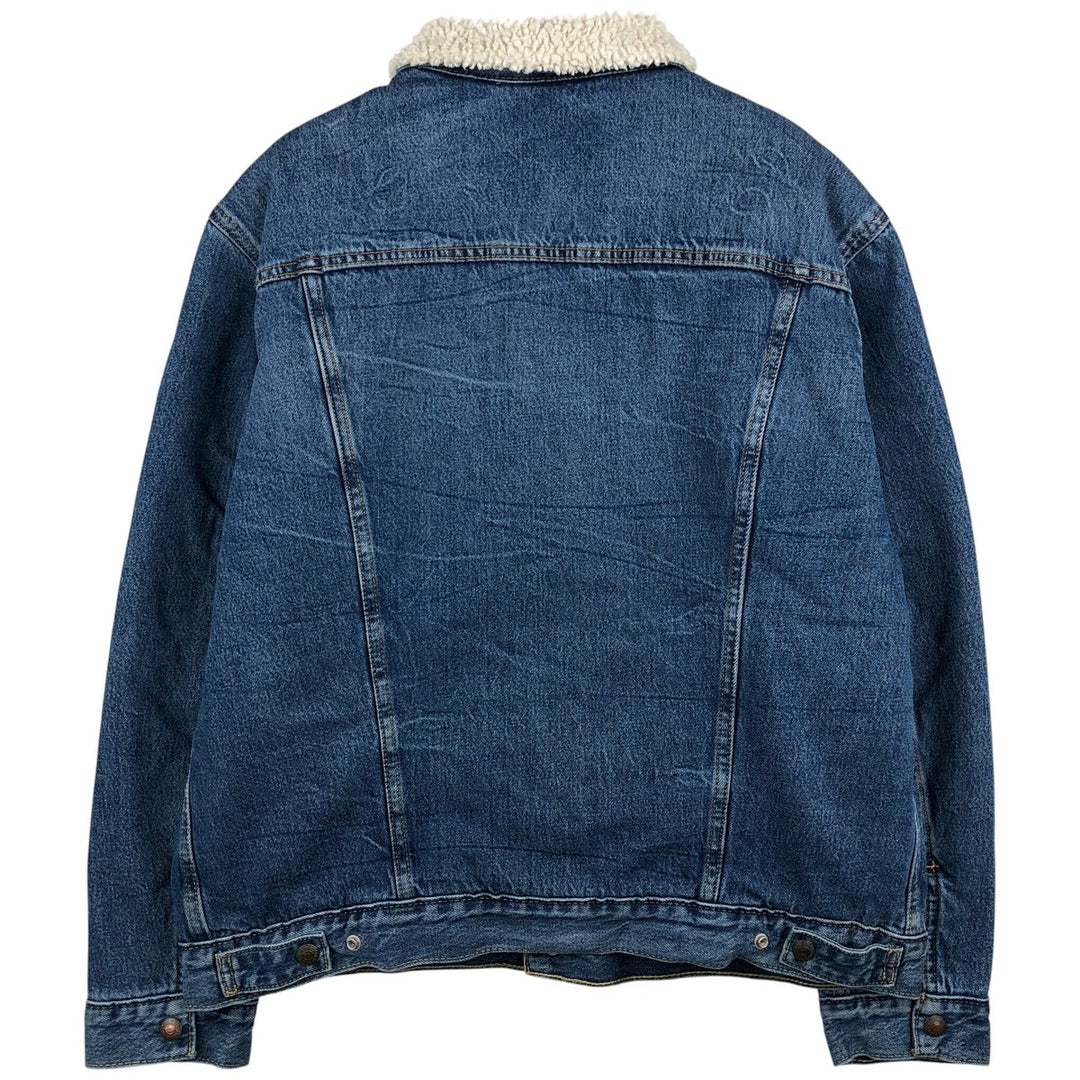 Levi's padded denim jacket, size L, men's cotton blue type Vintage Second Hand