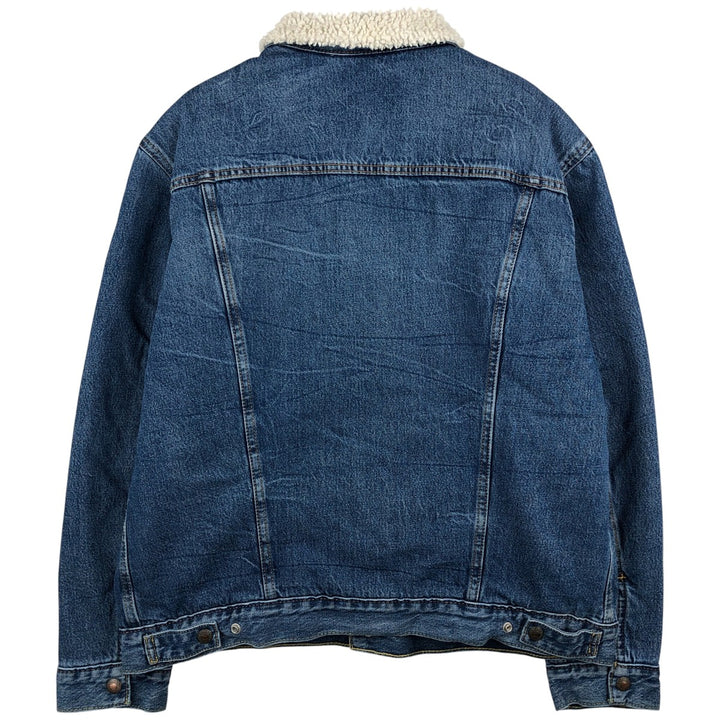 Levi's padded denim jacket, size L, men's cotton blue type Vintage Second Hand