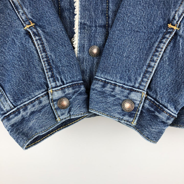 Levi's padded denim jacket, size L, men's cotton blue type Vintage Second Hand