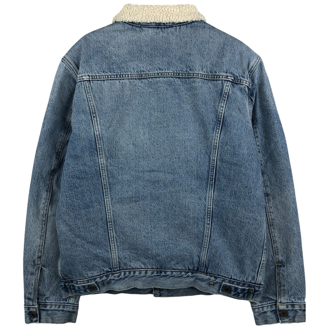 Levi's padded denim jacket, size L, men's cotton blue type Vintage Second Hand