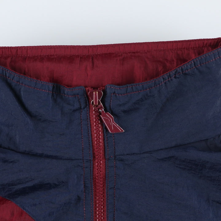 90'S Reebok nylon jacket, men's size L, vintage Nylon burgundy type Vintage Second Hand