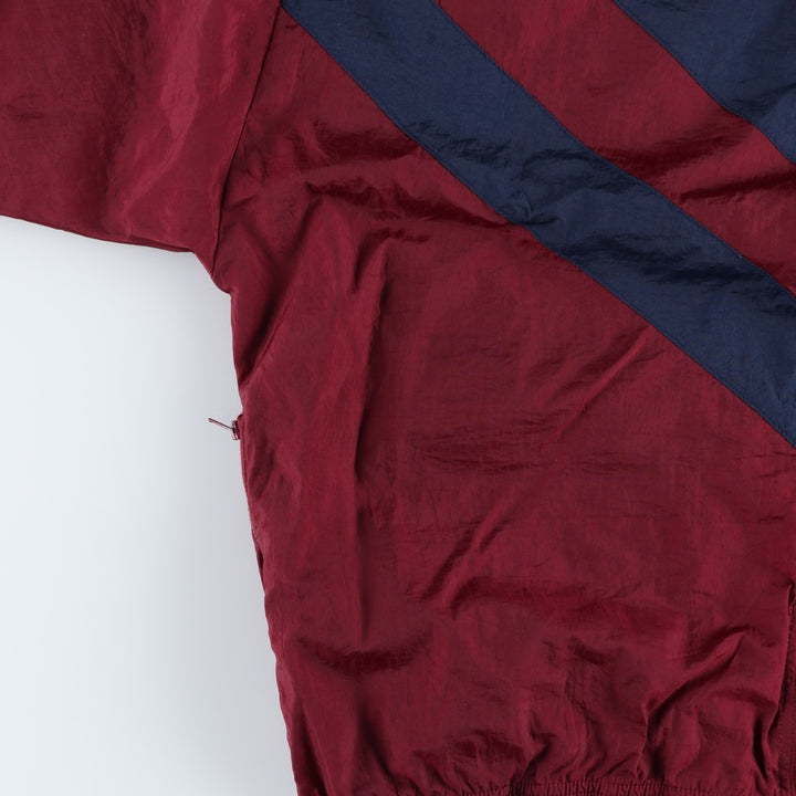 90'S Reebok nylon jacket, men's size L, vintage Nylon burgundy type Vintage Second Hand