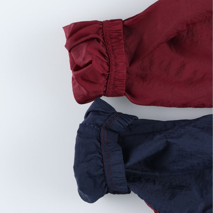 90'S Reebok nylon jacket, men's size L, vintage Nylon burgundy type Vintage Second Hand