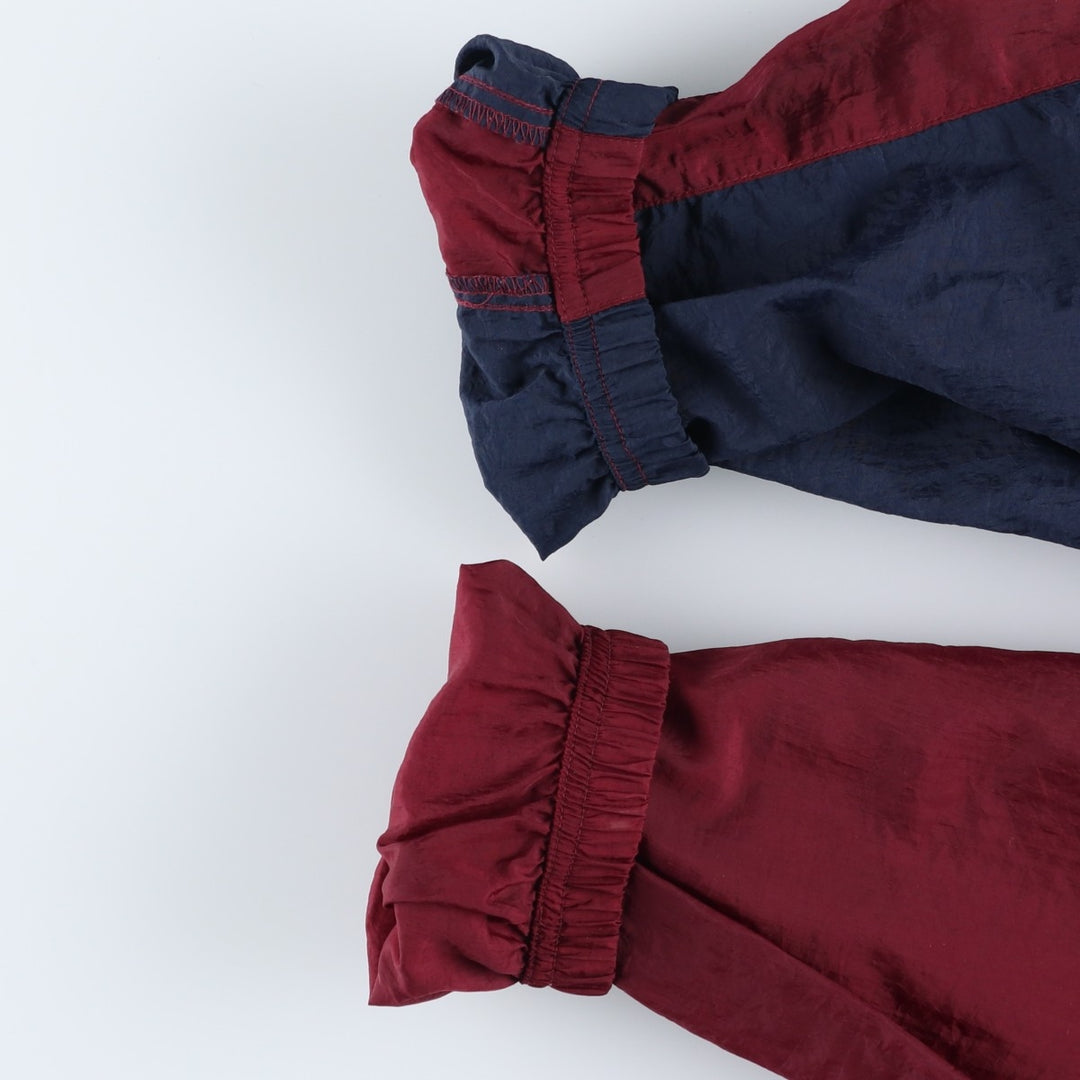 90'S Reebok nylon jacket, men's size L, vintage Nylon burgundy type Vintage Second Hand