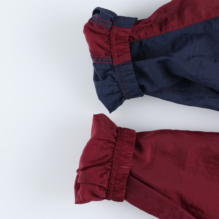 90'S Reebok nylon jacket, men's size L, vintage Nylon burgundy type Vintage Second Hand