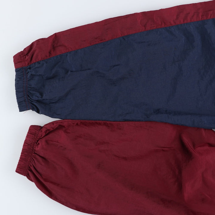 90'S Reebok nylon jacket, men's size L, vintage Nylon burgundy type Vintage Second Hand