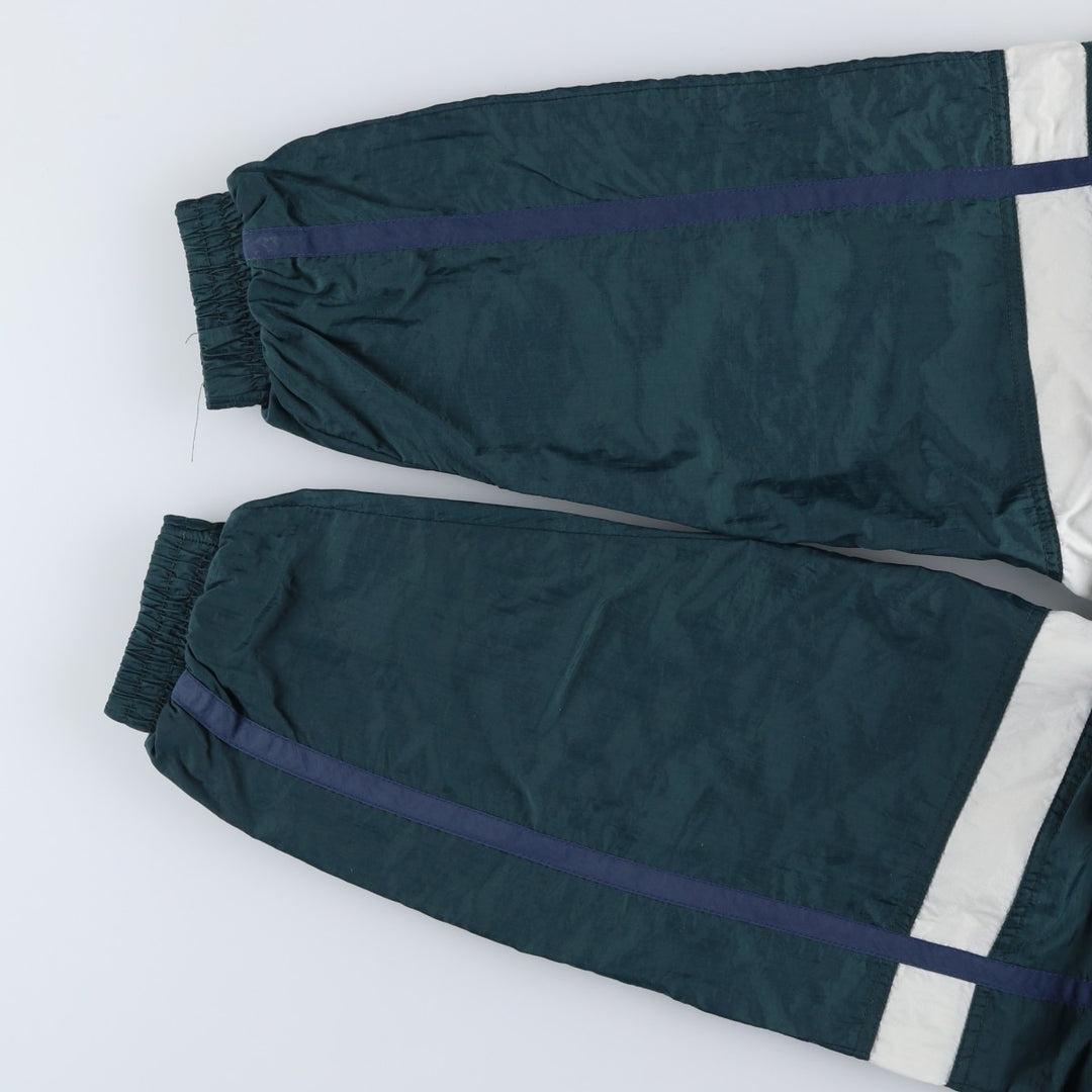 90'S Reebok Back Logo Windbreaker, Men's Size L, Vintage unclear Green type dark green Vintage Second Hand