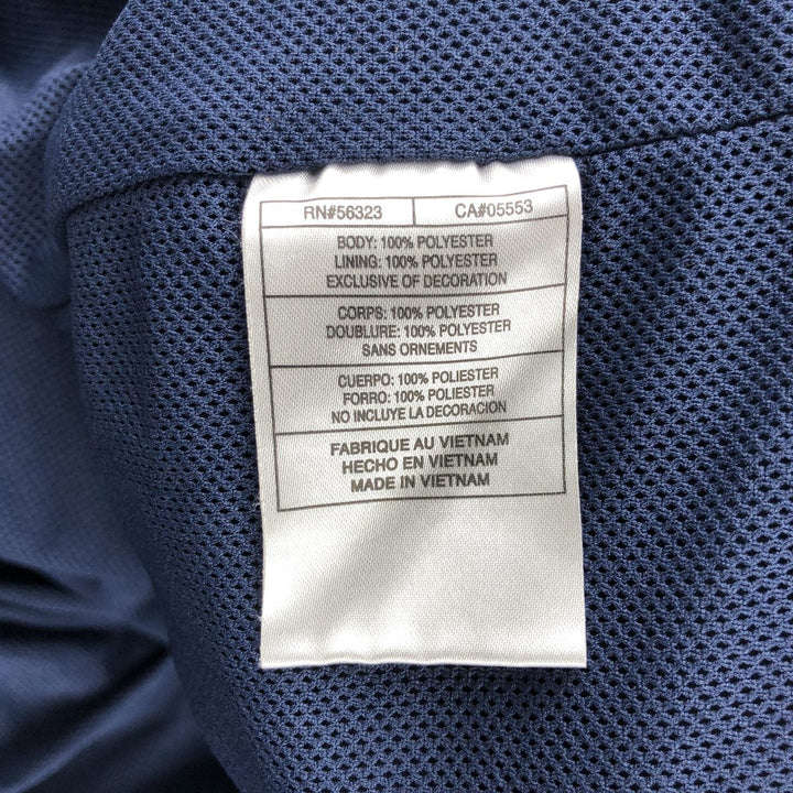 Nike Golf CLIMA-FIT Windbreaker, Men's XL polyester navy blue type Vintage Second Hand