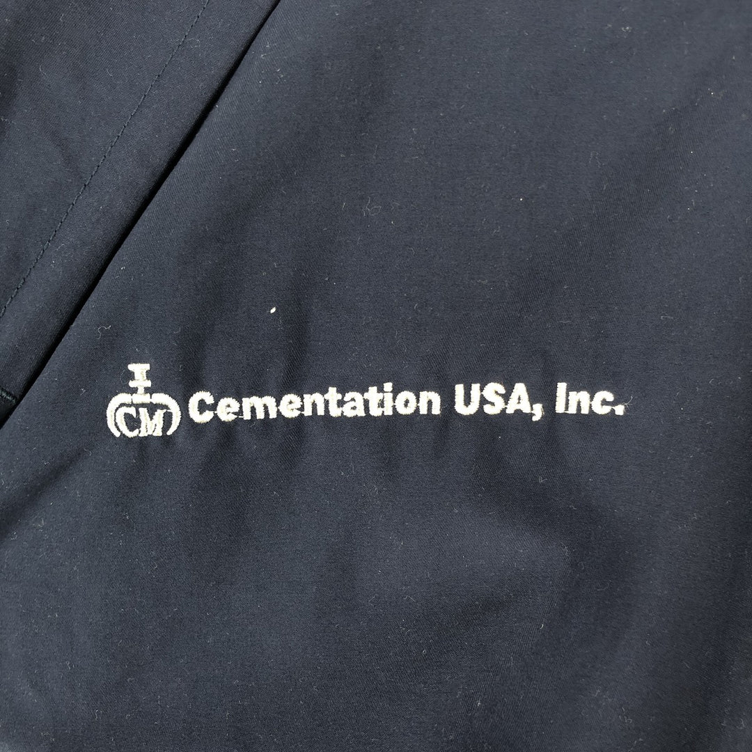 Nike Golf CLIMA-FIT Windbreaker, Men's XL polyester navy blue type Vintage Second Hand