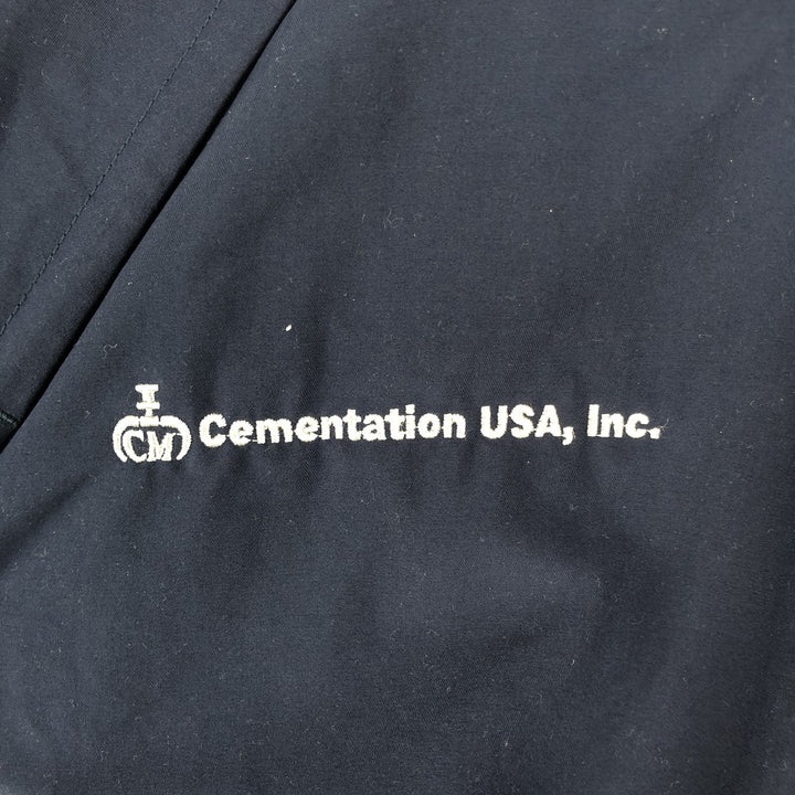 Nike Golf CLIMA-FIT Windbreaker, Men's XL polyester navy blue type Vintage Second Hand