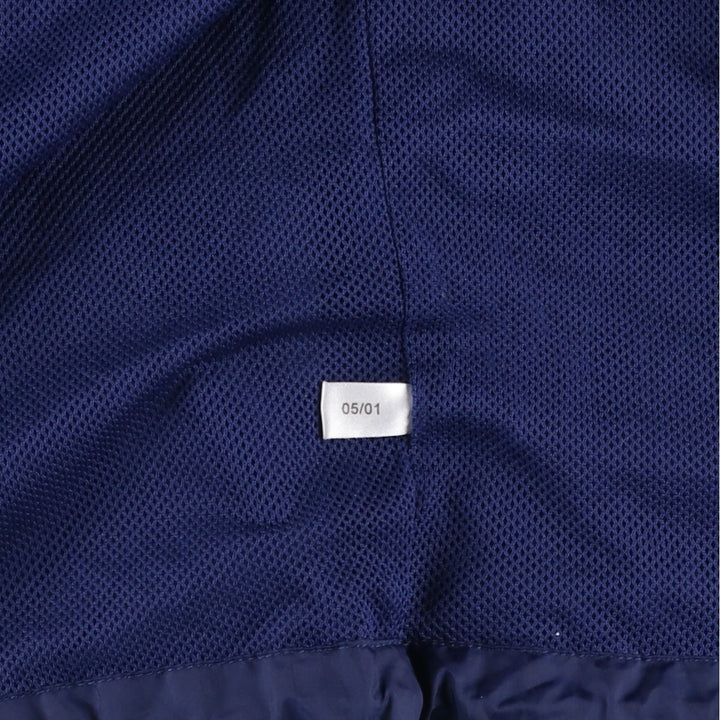 2000'S Adidas nylon jacket, men's size M Nylon Navy blue Vintage Second Hand