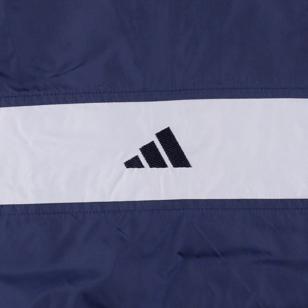 2000'S Adidas nylon jacket, men's size M Nylon Navy blue Vintage Second Hand