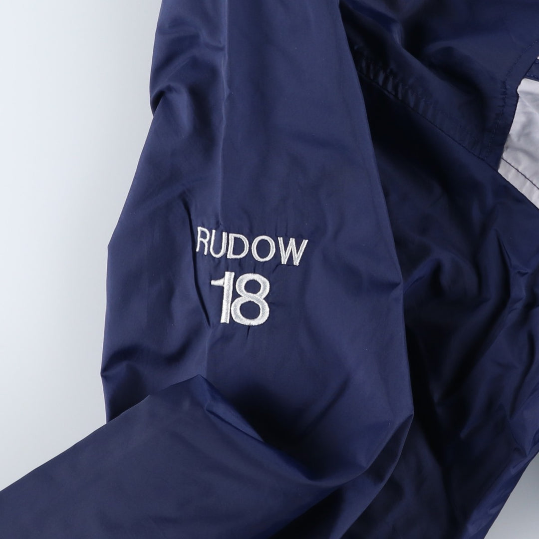 2000'S Adidas nylon jacket, men's size M Nylon Navy blue Vintage Second Hand