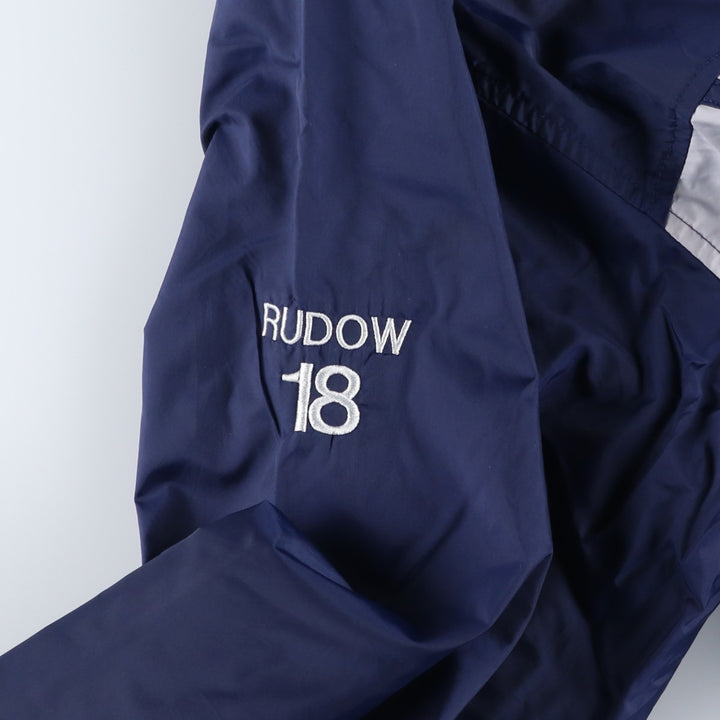 2000'S Adidas nylon jacket, men's size M Nylon Navy blue Vintage Second Hand