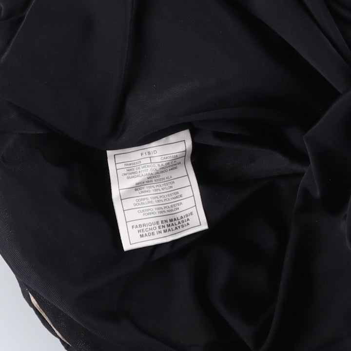 2000s~ Nike Golf CLIMA-FIT Half-Zip Warm-Up Pullover, Men's XL polyester black type Vintage Second Hand
