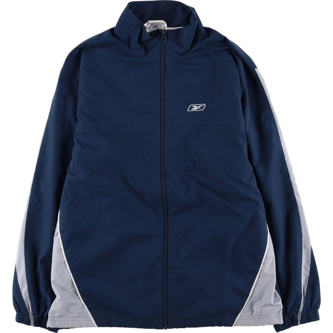 Reebok Windbreaker Men's XL unclear navy blue type Vintage Second Hand