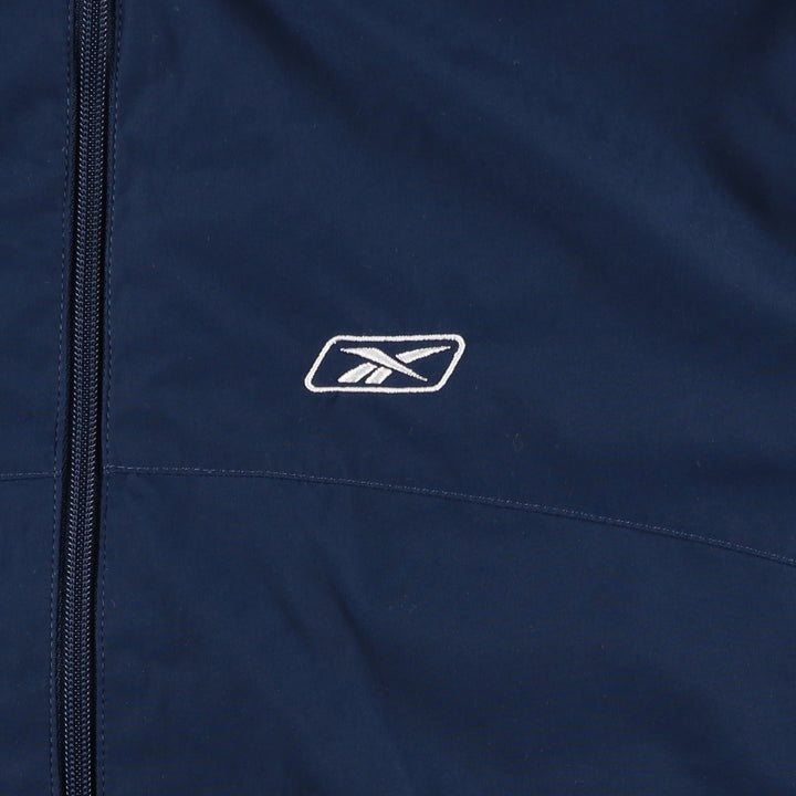 Reebok Windbreaker Men's XL unclear navy blue type Vintage Second Hand