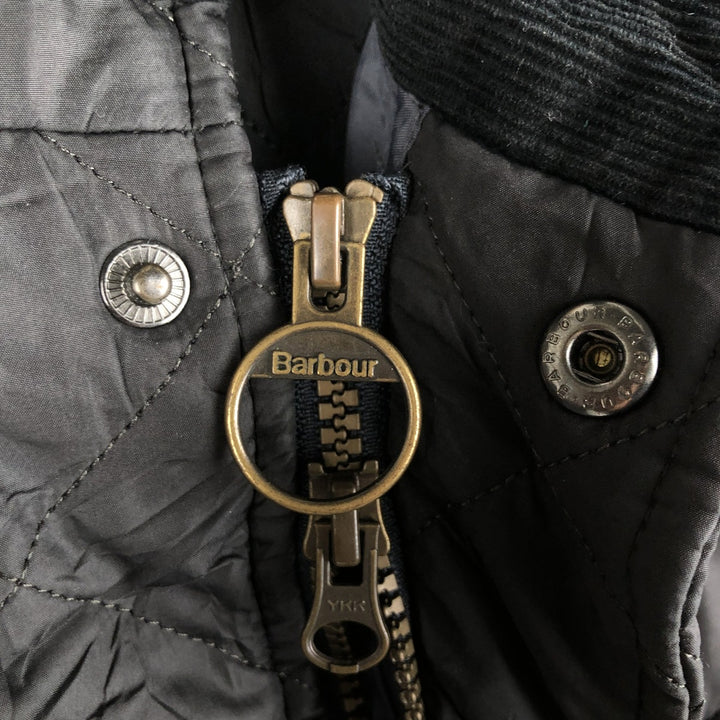 Barbour Chelsea Sport Quilted 3-Warrant Quilted Jacket, Men's Size L polyester black type Vintage Second Hand