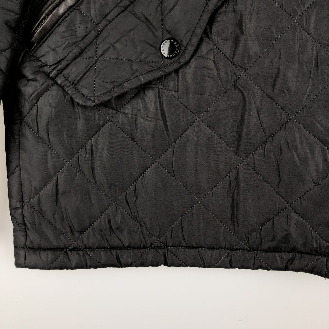 Barbour Chelsea Sport Quilted 3-Warrant Quilted Jacket, Men's Size L polyester black type Vintage Second Hand