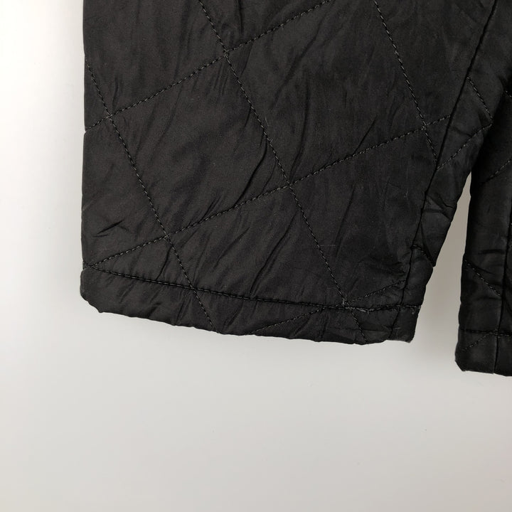 Barbour Chelsea Sport Quilted 3-Warrant Quilted Jacket, Men's Size L polyester black type Vintage Second Hand
