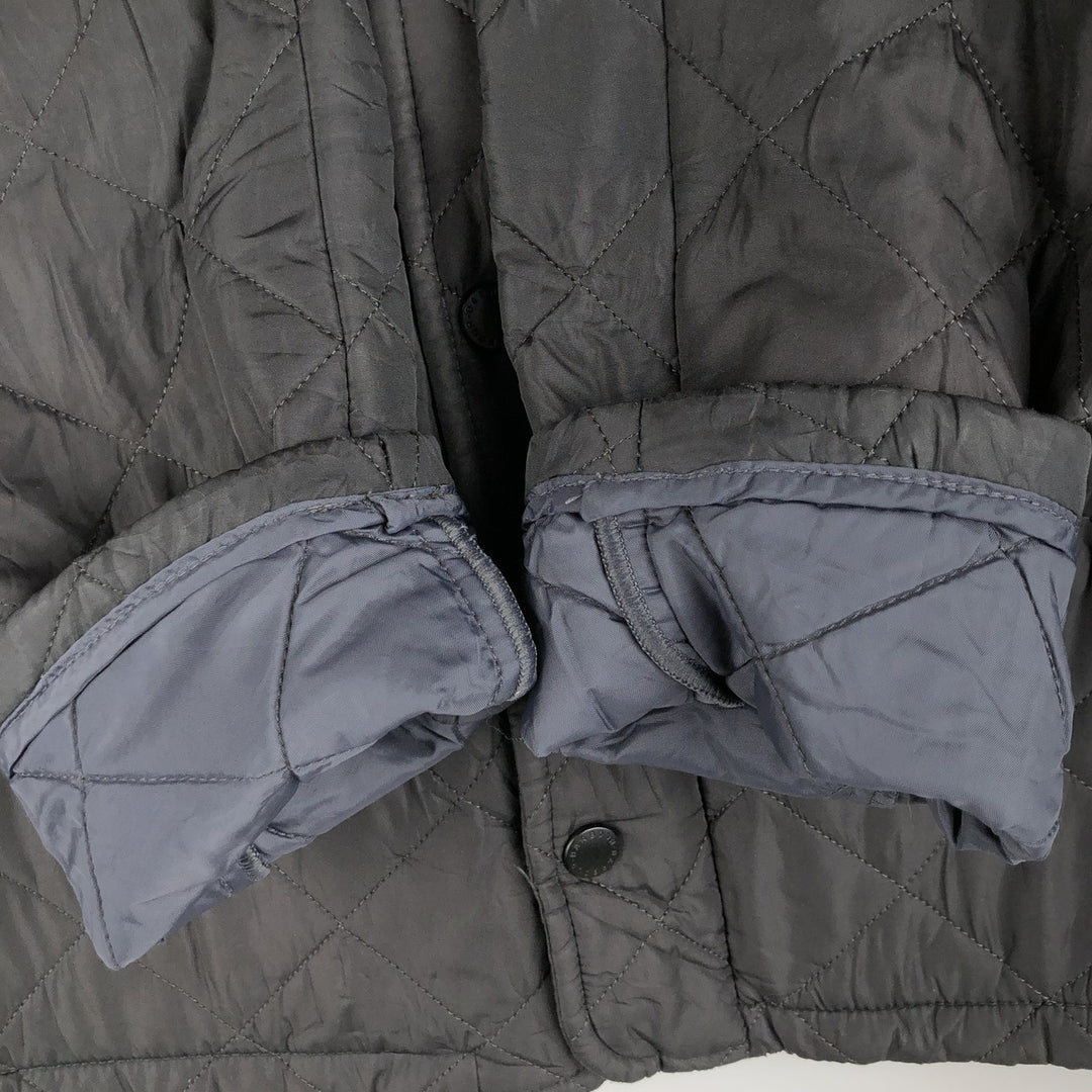 Barbour Chelsea Sport Quilted 3-Warrant Quilted Jacket, Men's Size L polyester black type Vintage Second Hand