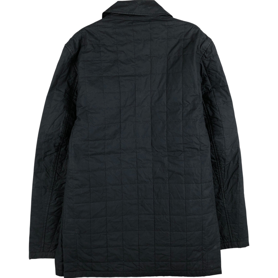 Burberry's BURBERRY LONDON 100% Cotton Padded Puffer Jacket, Made in England, Men's Size M cotton black type Vintage Second Hand