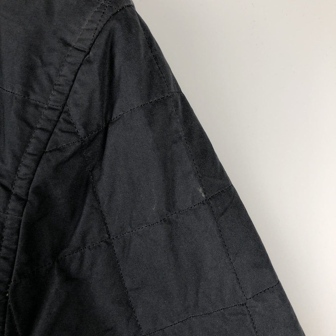 Burberry's BURBERRY LONDON 100% Cotton Padded Puffer Jacket, Made in England, Men's Size M cotton black type Vintage Second Hand