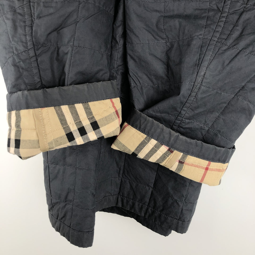 Burberry's BURBERRY LONDON 100% Cotton Padded Puffer Jacket, Made in England, Men's Size M cotton black type Vintage Second Hand