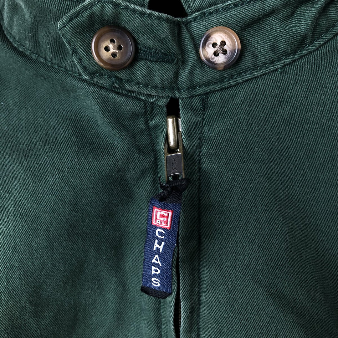 Ralph Lauren CHAPS Swing Top Sports Jacket, Men's Size M (approx.) cotton green type Vintage Second Hand