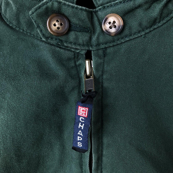 Ralph Lauren CHAPS Swing Top Sports Jacket, Men's Size M (approx.) cotton green type Vintage Second Hand