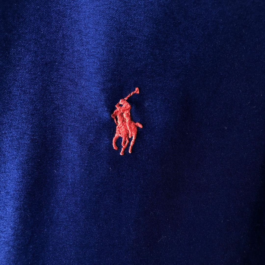 Ralph Lauren POLO by Ralph Lauren Swing Top Sports Jacket Men's XL polyester blue type Vintage Second Hand