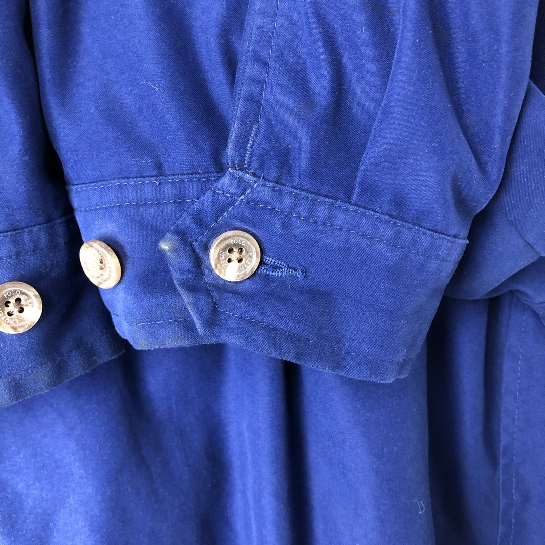 Ralph Lauren POLO by Ralph Lauren Swing Top Sports Jacket Men's XL polyester blue type Vintage Second Hand