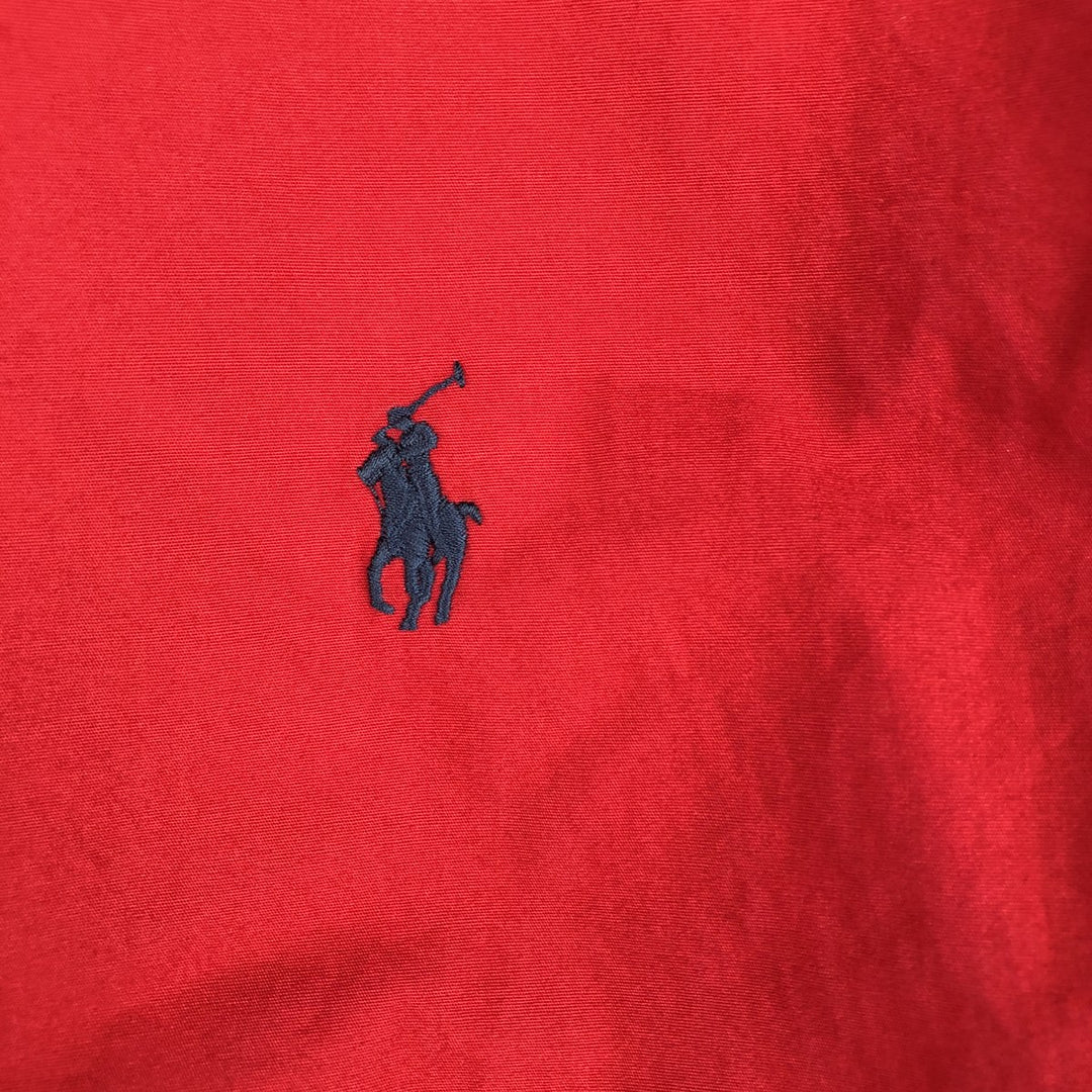 Ralph Lauren POLO RALPH LAUREN Swing Top Sports Jacket Men's XL cotton red type Vintage Second Hand