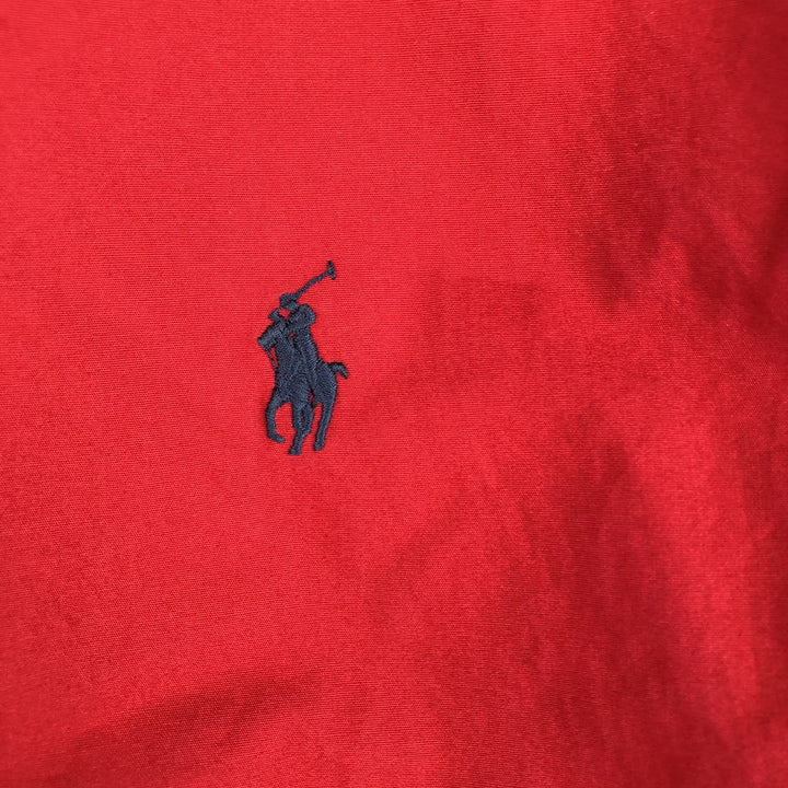 Ralph Lauren POLO RALPH LAUREN Swing Top Sports Jacket Men's XL cotton red type Vintage Second Hand