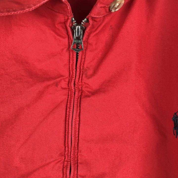 Ralph Lauren POLO RALPH LAUREN Swing Top Sports Jacket Men's XL cotton red type Vintage Second Hand
