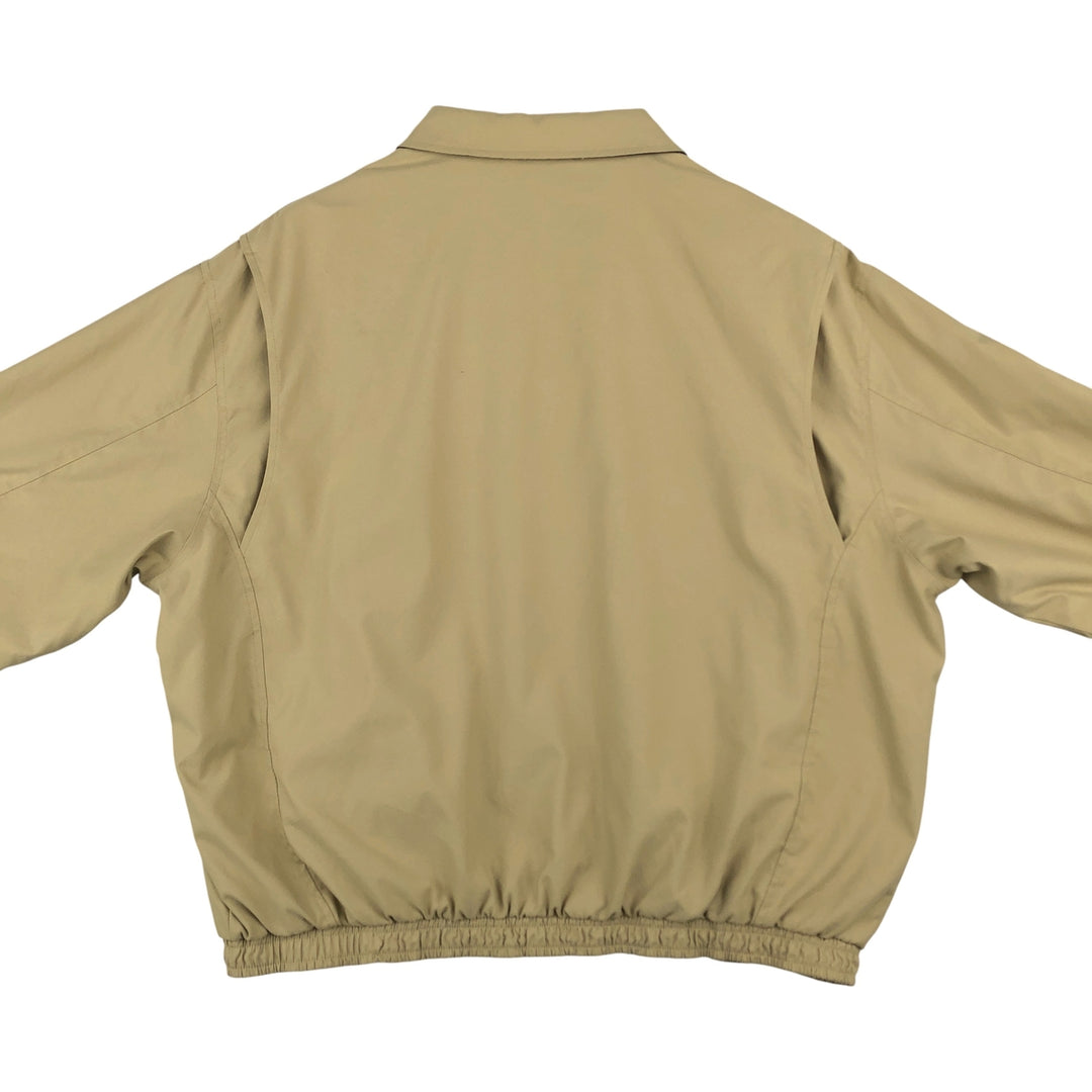 Ralph Lauren POLO by Ralph Lauren Swing Top Sports Jacket Men's XXL polyester Beige type Vintage Second Hand