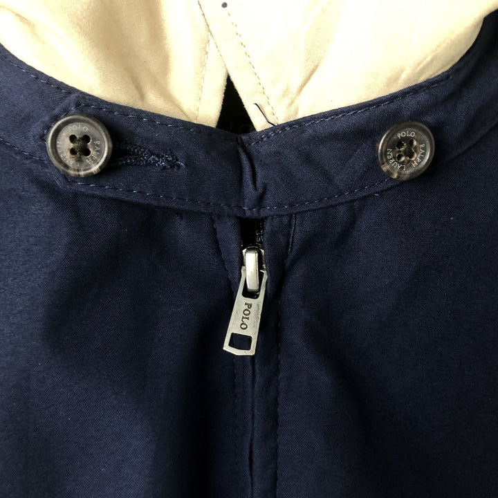 Ralph Lauren POLO by Ralph Lauren Swing Top Sports Jacket Men's L size polyester navy blue type Vintage Second Hand