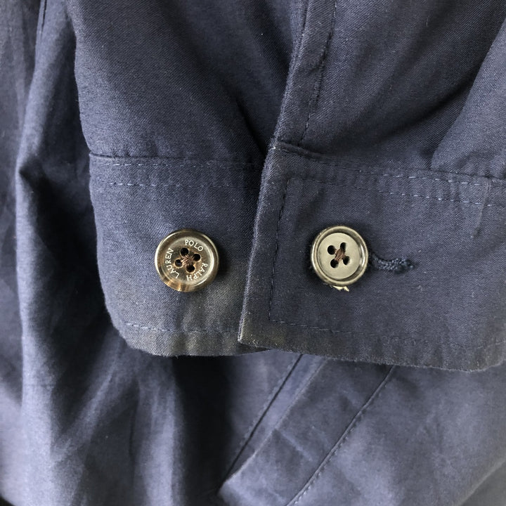 Ralph Lauren POLO by Ralph Lauren Swing Top Sports Jacket Men's L size polyester navy blue type Vintage Second Hand