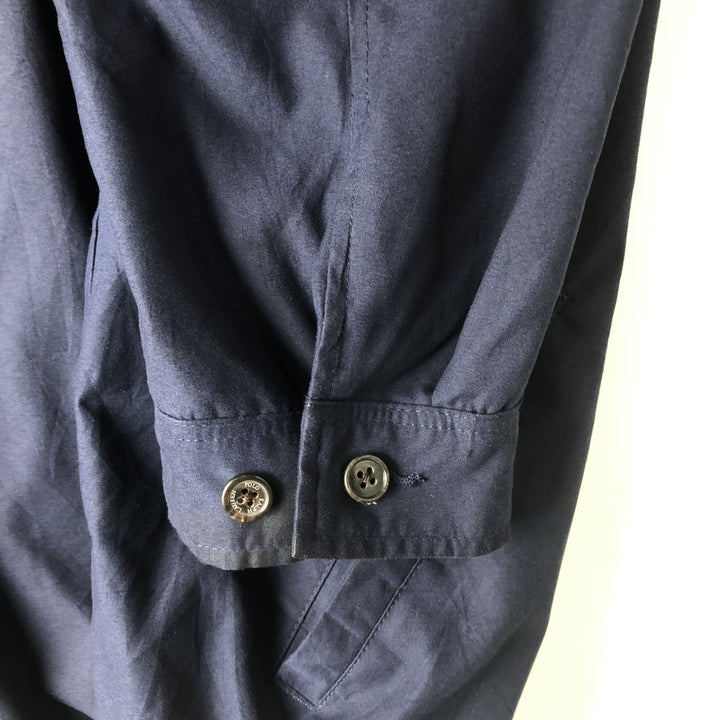 Ralph Lauren POLO by Ralph Lauren Swing Top Sports Jacket Men's L size polyester navy blue type Vintage Second Hand