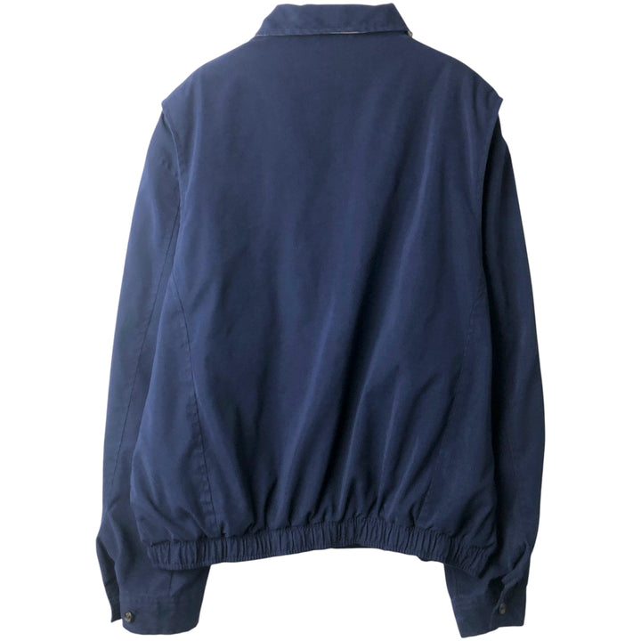 Ralph Lauren POLO GOLF Swing Top Sports Jacket Men's Size L polyester navy blue type Vintage Second Hand