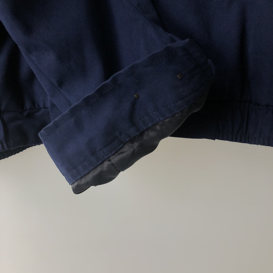 Ralph Lauren POLO GOLF Swing Top Sports Jacket Men's Size L polyester navy blue type Vintage Second Hand