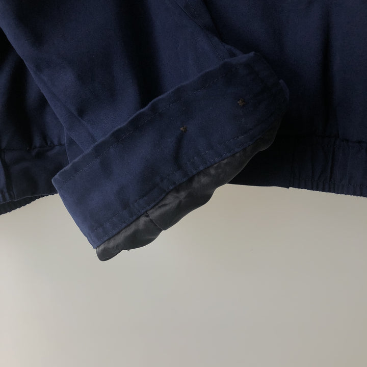 Ralph Lauren POLO GOLF Swing Top Sports Jacket Men's Size L polyester navy blue type Vintage Second Hand